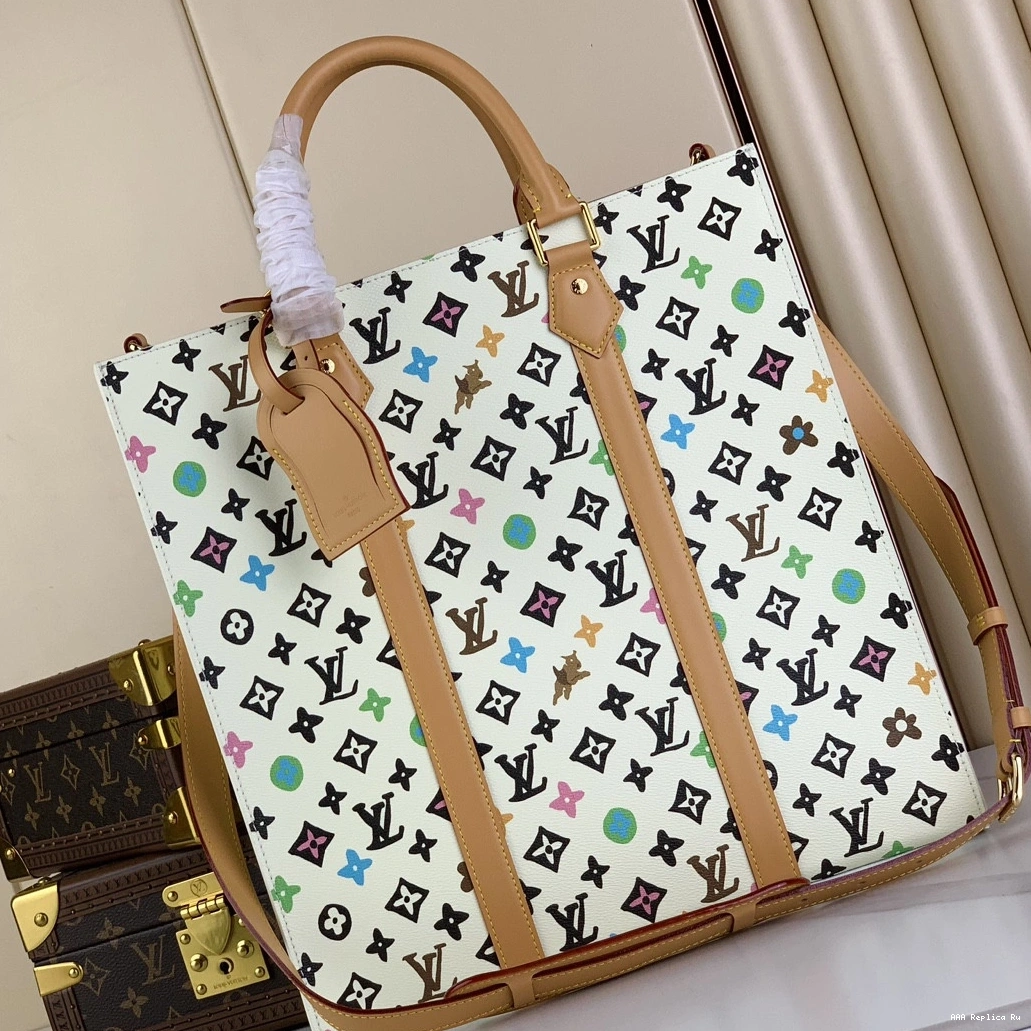 AAA Replica Ru carryall Plat VUITTON Sac LOUIS 0810